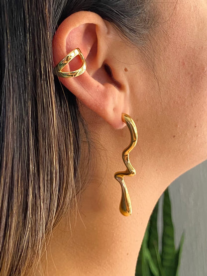 Aretes Romé Dorado