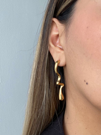 Aretes Romé Dorado