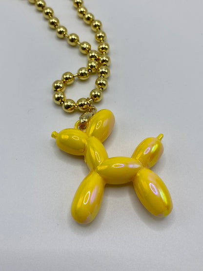 Collar Perlette Amarillo