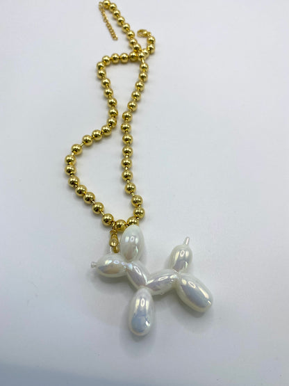 Collar Perlette Blanco